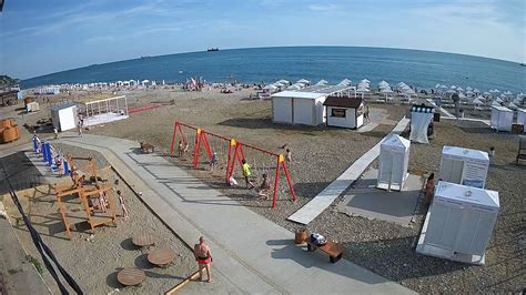 Веб камеры туапсе городской пляж