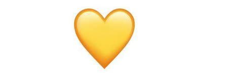 Желтое сердечко что означает