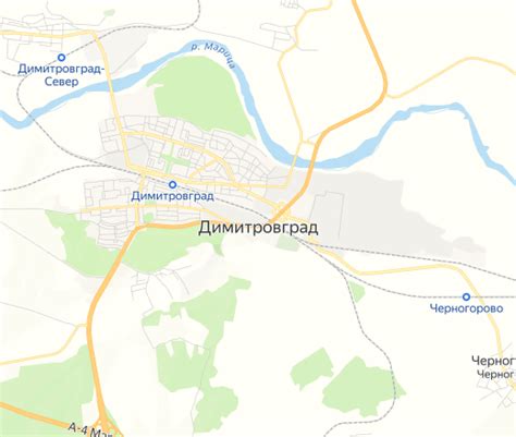 Карта димитровграда с улицами и номерами домов