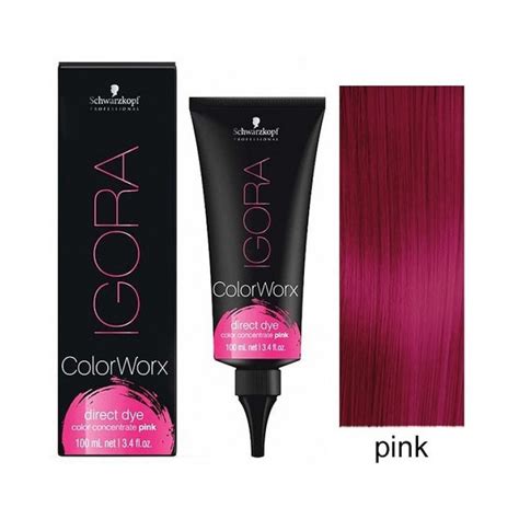 Краска для волос розовая