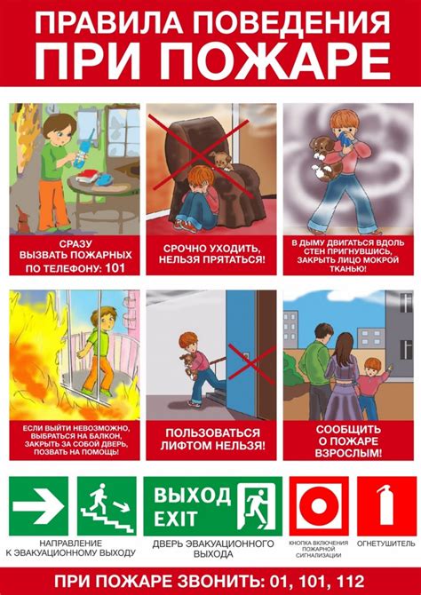 Напишите инструкцию по противопожарной безопасности которую можно использовать в вашем доме подъезде