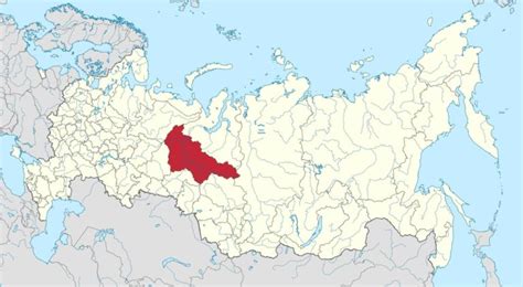 Нягань на карте россии