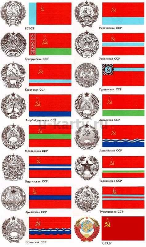 Сколько было республик в советском союзе