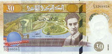 Тунисский динар к рублю