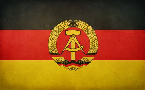 Флаг германской демократической республики