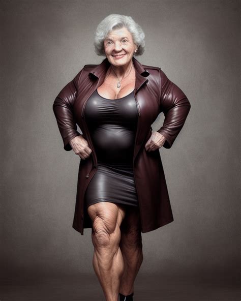 Fat granny anal