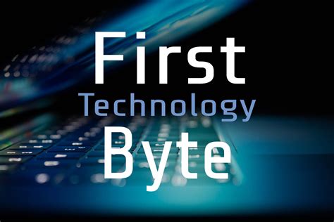 First byte