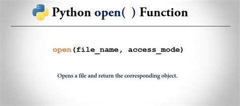 Open file python