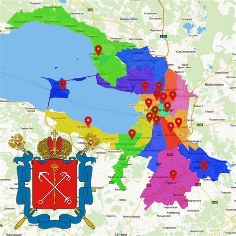 Адмиралтейский район санкт петербурга карта