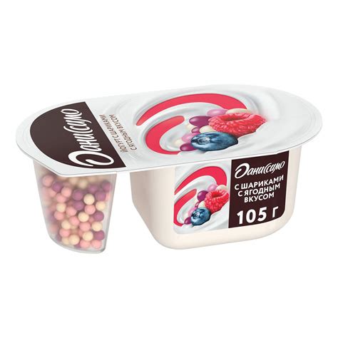 Йогурт с шариками