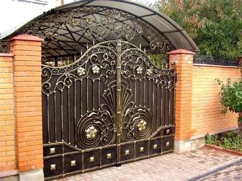 Красивые ворота